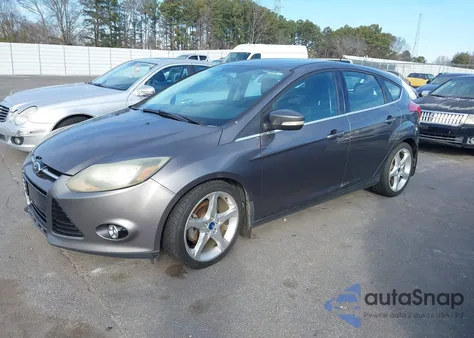 2013 Ford Focus Titanium from USA, damaged, VIN 1FADP3N26DL288884